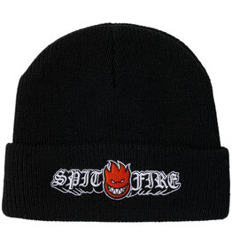 Spitfire Spitfire Beanie Old E Drop Bighead Cuff (Black)