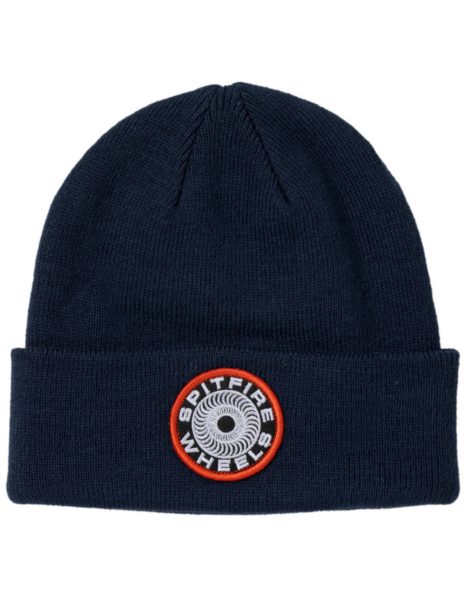 Spitfire Spitfire Beanie Classic 87 Swirl Patch Cuff (Navy/Black/Red)
