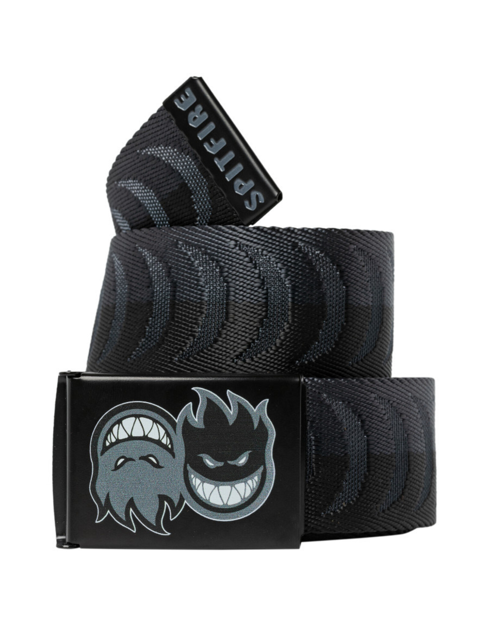 Spitfire Spitfire Belt Eternal Crescent Jacquad Web (Charcoal/Black)