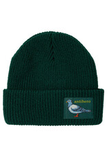 Anti Hero Anti Hero Beanie Lil Pigeon Label Cuff (Green/Yellow)