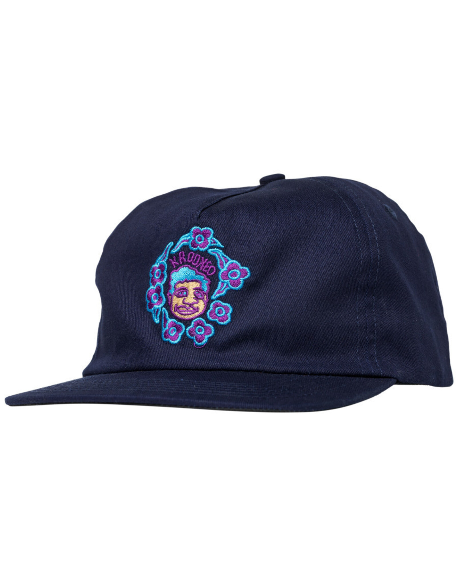 Krooked Krooked Hat Sweatpants Redux Snapback (Navy)