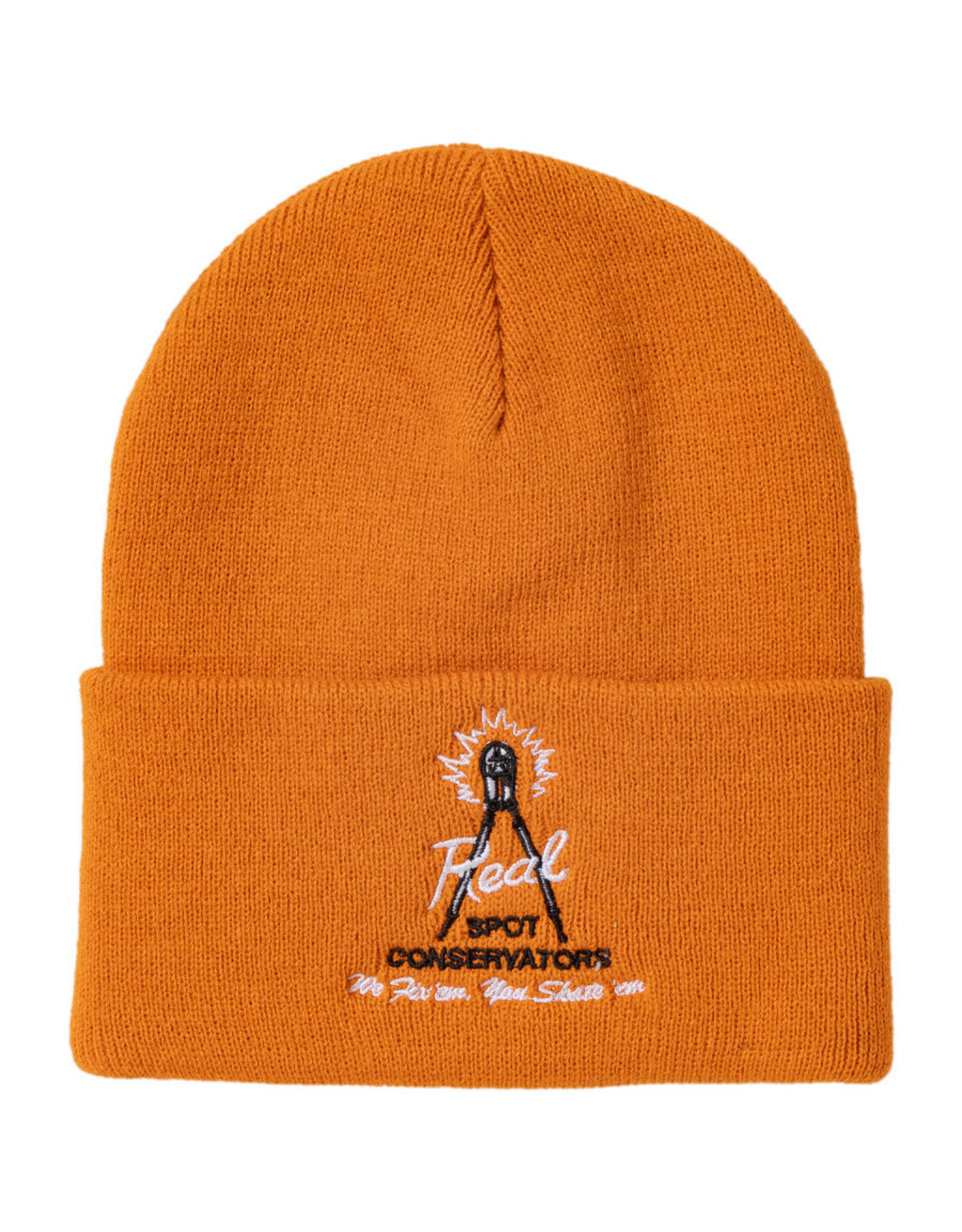 Real Real Beanie Spot Conservators Cuff (Orange)