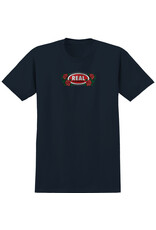 Real Real Tee Rose Oval S/S (True Navy)