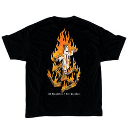 Toy Machine Tee Charred Cross S/S (Black)