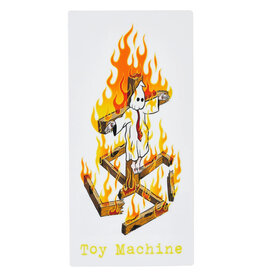Toy Machine Toy Machine Sticker Charred Cross
