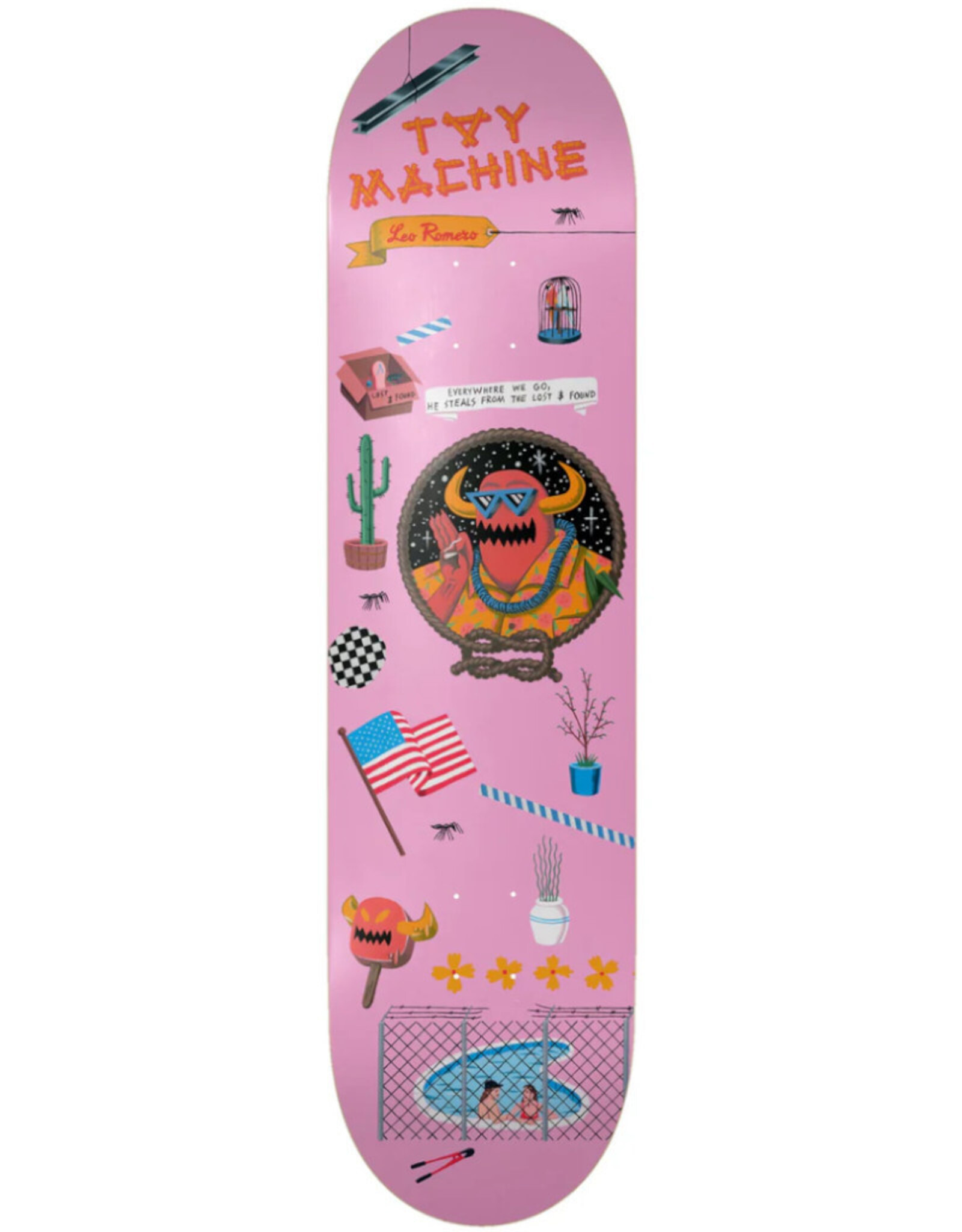 Toy Machine Toy Machine Deck Leo Romero Lost And Found (8.25)