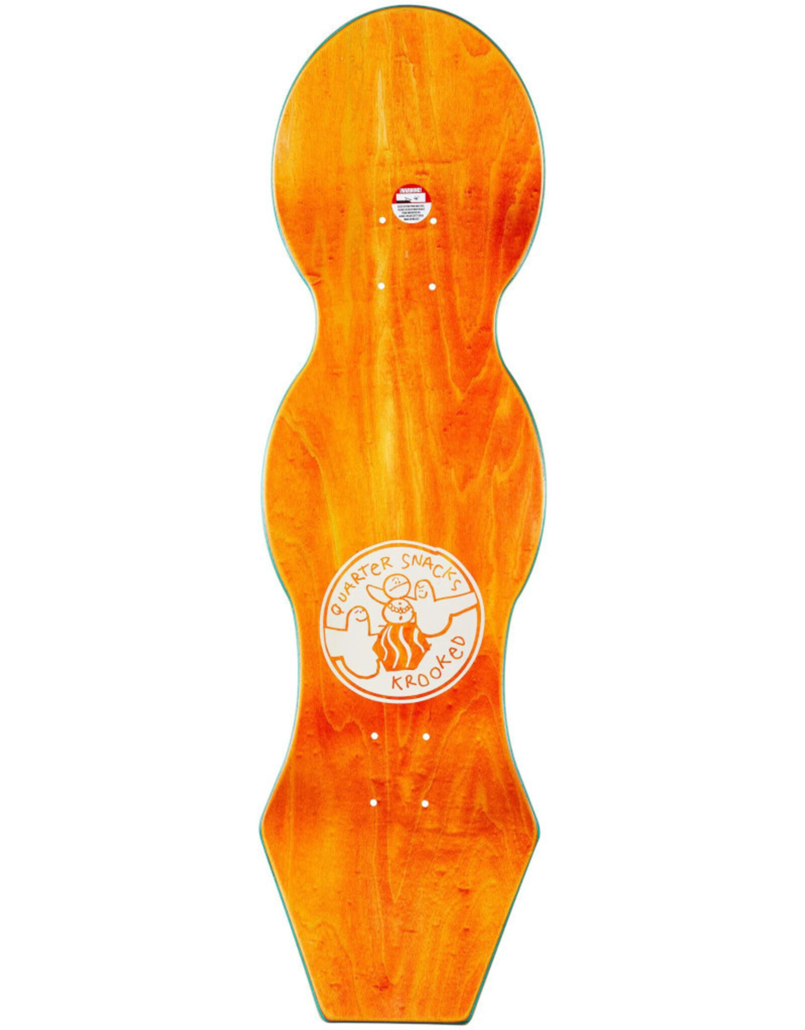 Krooked Krooked Deck X Quartersnacks Snackman Cruiser (9.0)