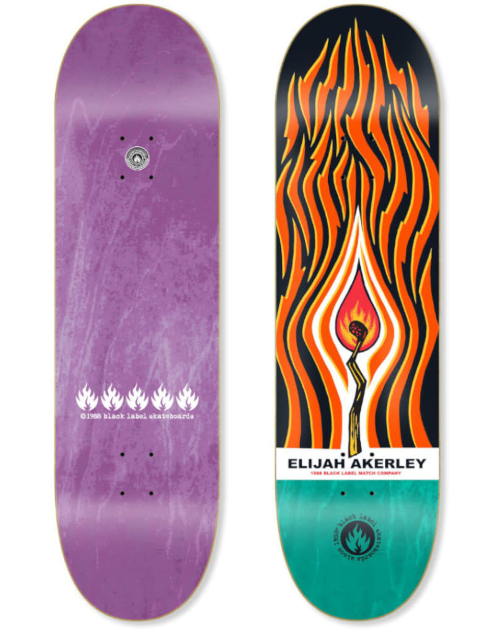 Black Label Black Label Deck Elijah Akerley Match Co (9.0)