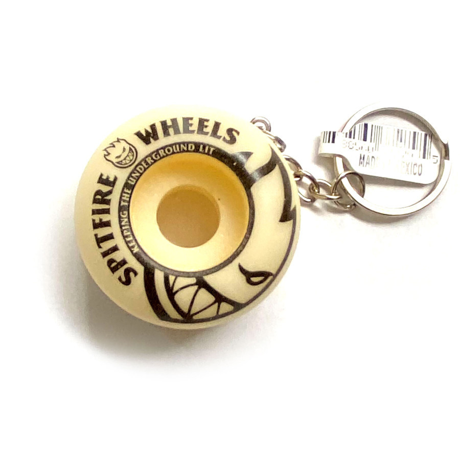 完売品 Spitfire Wheels Key Chain Classic ⑤ Spitfire Keychain Wheels (Natural) - Stix SGV