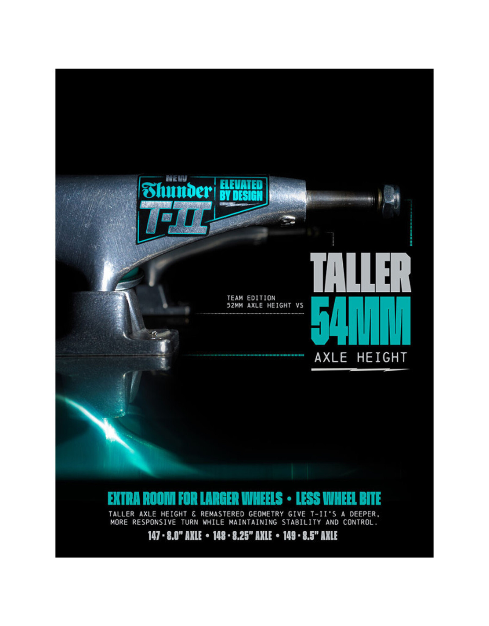 Thunder Thunder Trucks 148 T-2 Frank Gerwer Grimple (Sold In Pair)