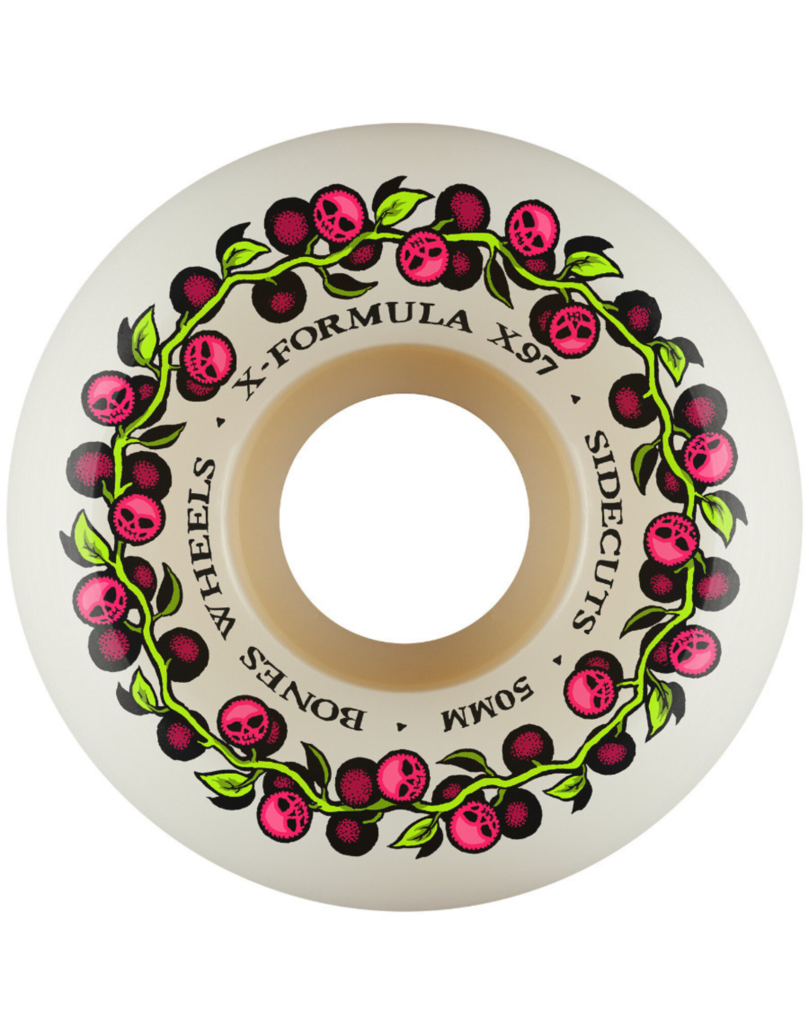 Bones Bones Wheels X97 V5 Skull Berries Sidecut (50mm/97a)