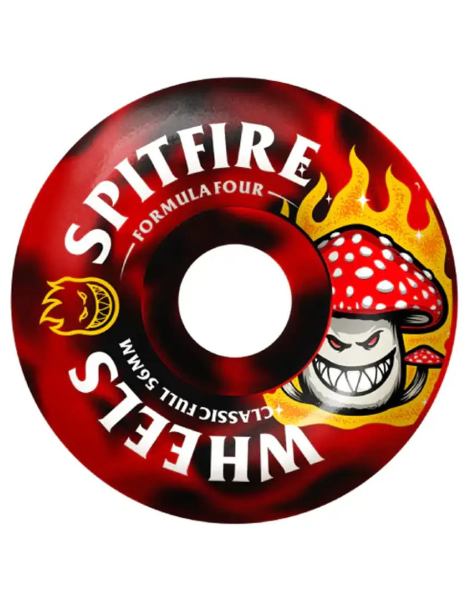 Spitfire Spitfire Wheels Formula Four Shroom Bighead Classic Full Swirl Black/Red (56mm/99d)