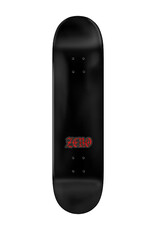 Zero Skateboards Zero Deck Team Single Skull Stained Glass Red (8.5)