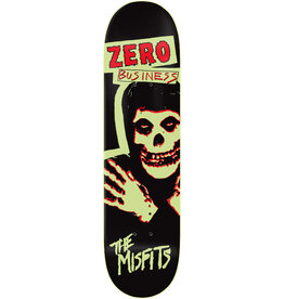 Zero Skateboards Zero Deck Team X Misfits Zero Business Glow (8.25)