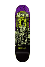 Zero Skateboards Zero Deck Team X Misfits Zero A.D. Glow (8.5)