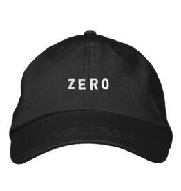 Zero Skateboards Zero Hat Army Dad Strapback (Black)