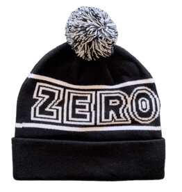 Zero Skateboards Zero Beanie Bold Pom Cuff (Black)