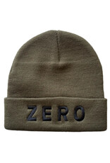 Zero Skateboards Zero Beanie Army Knit Cuff (Olive)