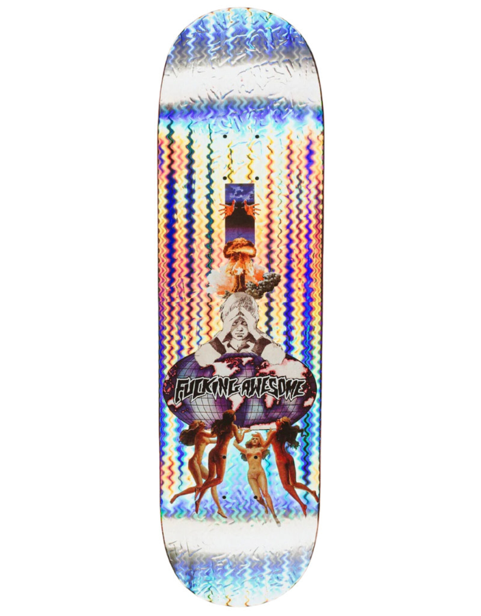 Fucking Awesome Fucking Awesome Deck Elijah Berle World Holo (8.5)