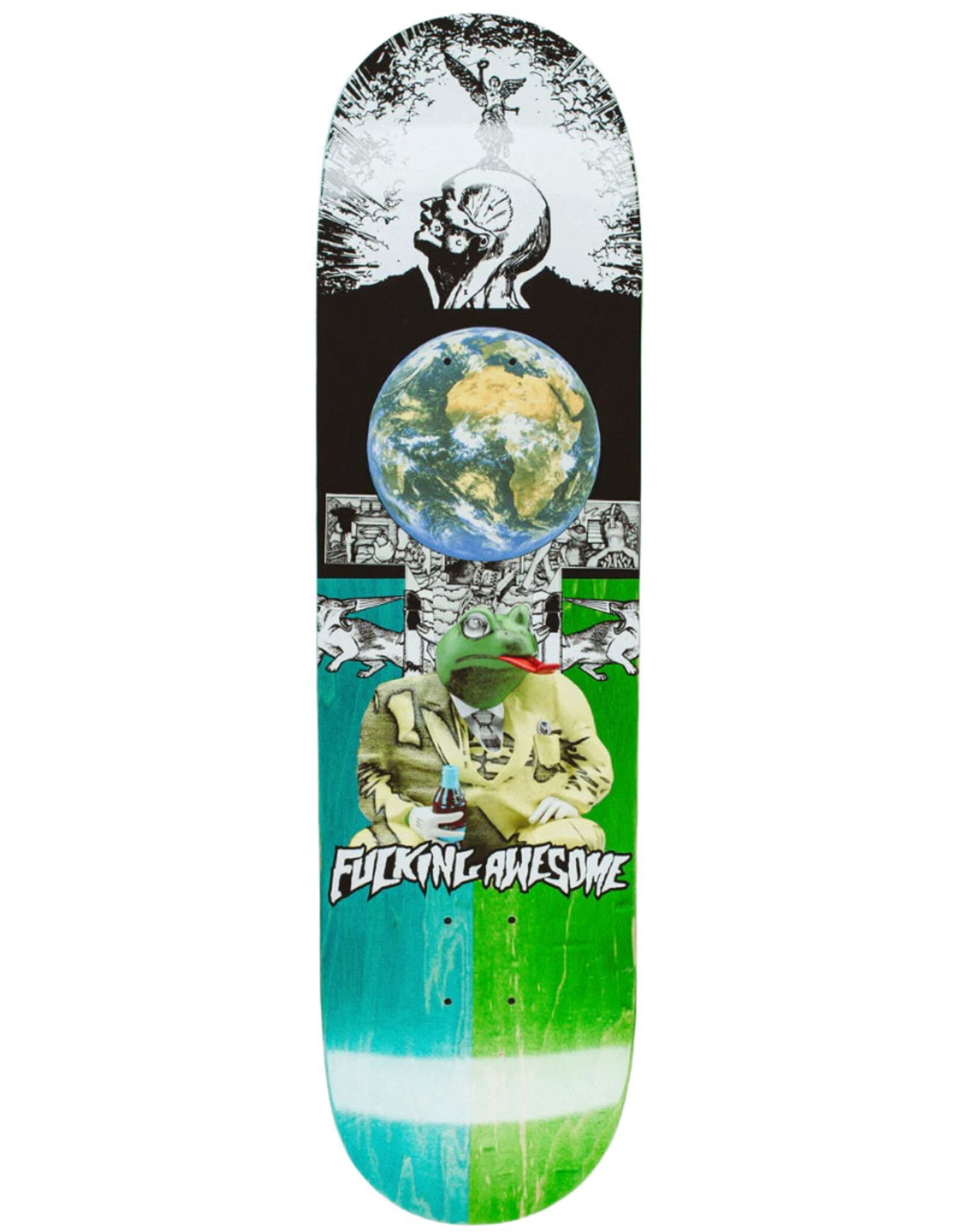 Fucking Awesome Fucking Awesome Deck Louie Lopez 3D Frog Split (8.25)