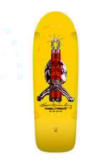 Powell Peralta Powell Peralta Deck Skull And Nunchucks Bruce Lee Yellow (10.0)