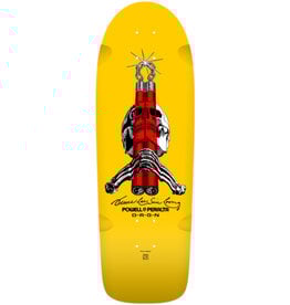 Powell Peralta Powell Peralta Deck Skull And Nunchucks Bruce Lee Yellow (10.0)