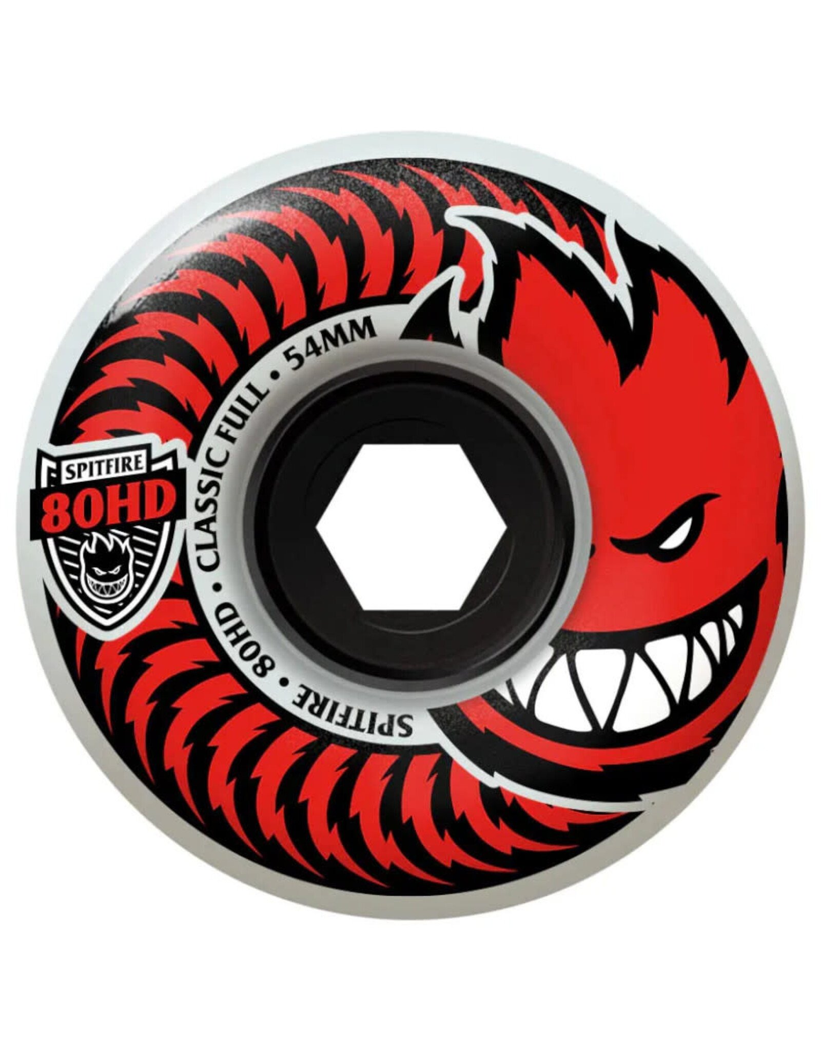 Spitfire Spitfire Wheels 80HD Charger Classic Full Clear (54mm/80d)