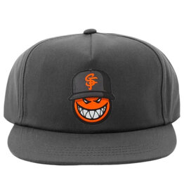 Thrasher Thrasher Hat X Spitfire SF Loc Snapback (Charcoal)