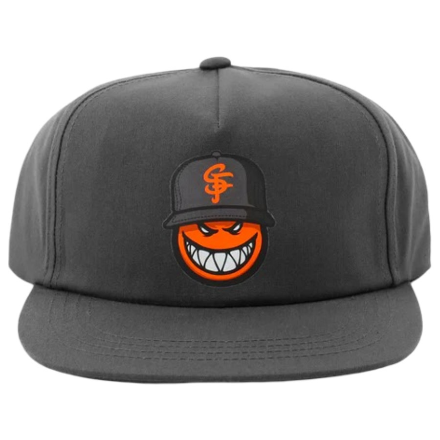 Thrasher Hat X Spitfire SF Loc Snapback (Charcoal) - Stix SGV