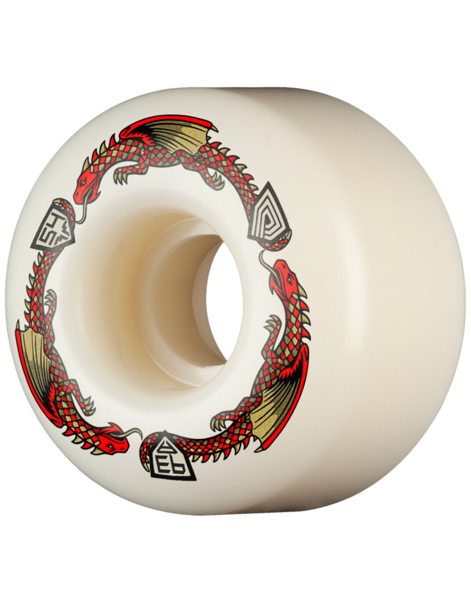 Powell Peralta Powell Peralta Wheels V4 Dragon Formula Red (54X34mm/93a)