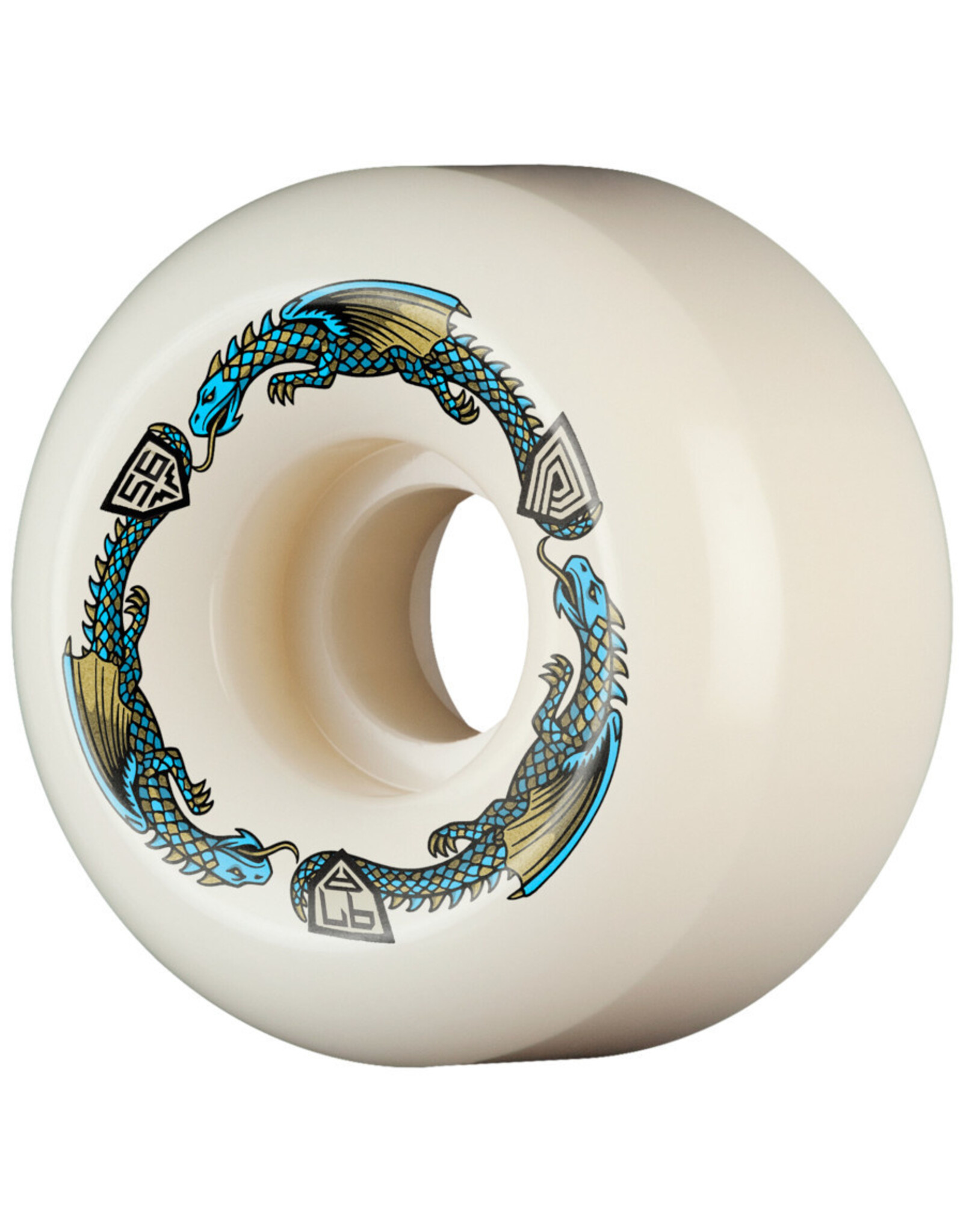 Powell Peralta Powell Peralta Wheels V6 Dragon Formula Blue (56X36mm/97a)