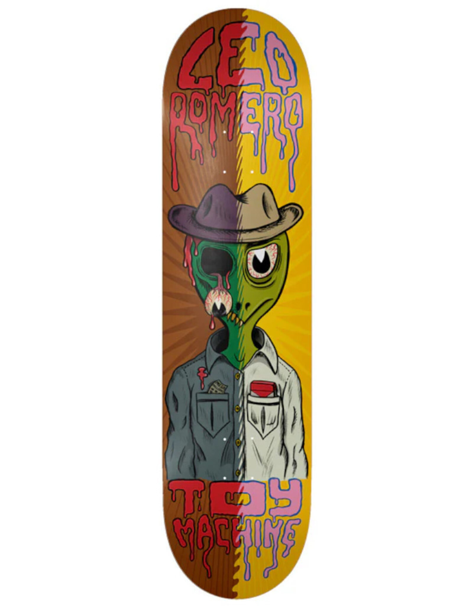 Toy Machine Toy Machine Deck Leo Romero Half N Half (8.25)