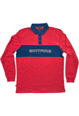 Spitfire Spitfire Rugby Geary L/S (Red/Navy)