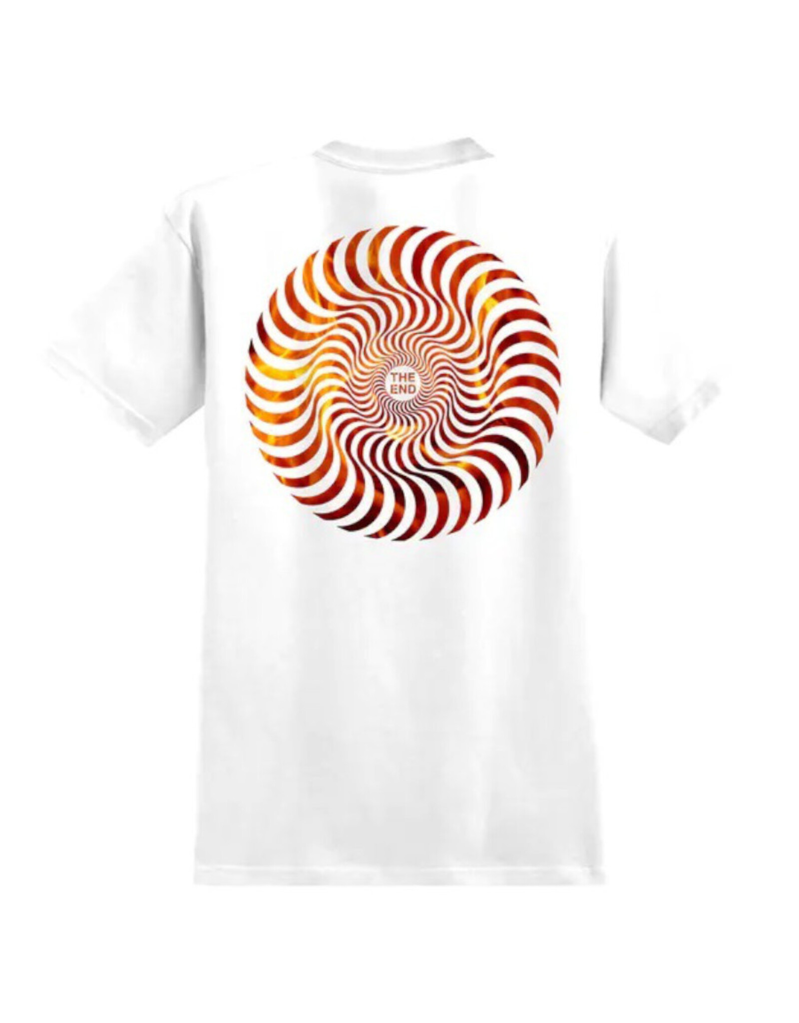 Spitfire Spitfire Tee Flame Swirl S/S (White)