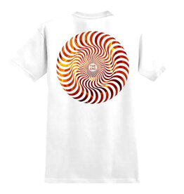 Spitfire Spitfire Tee Flame Swirl S/S (White)