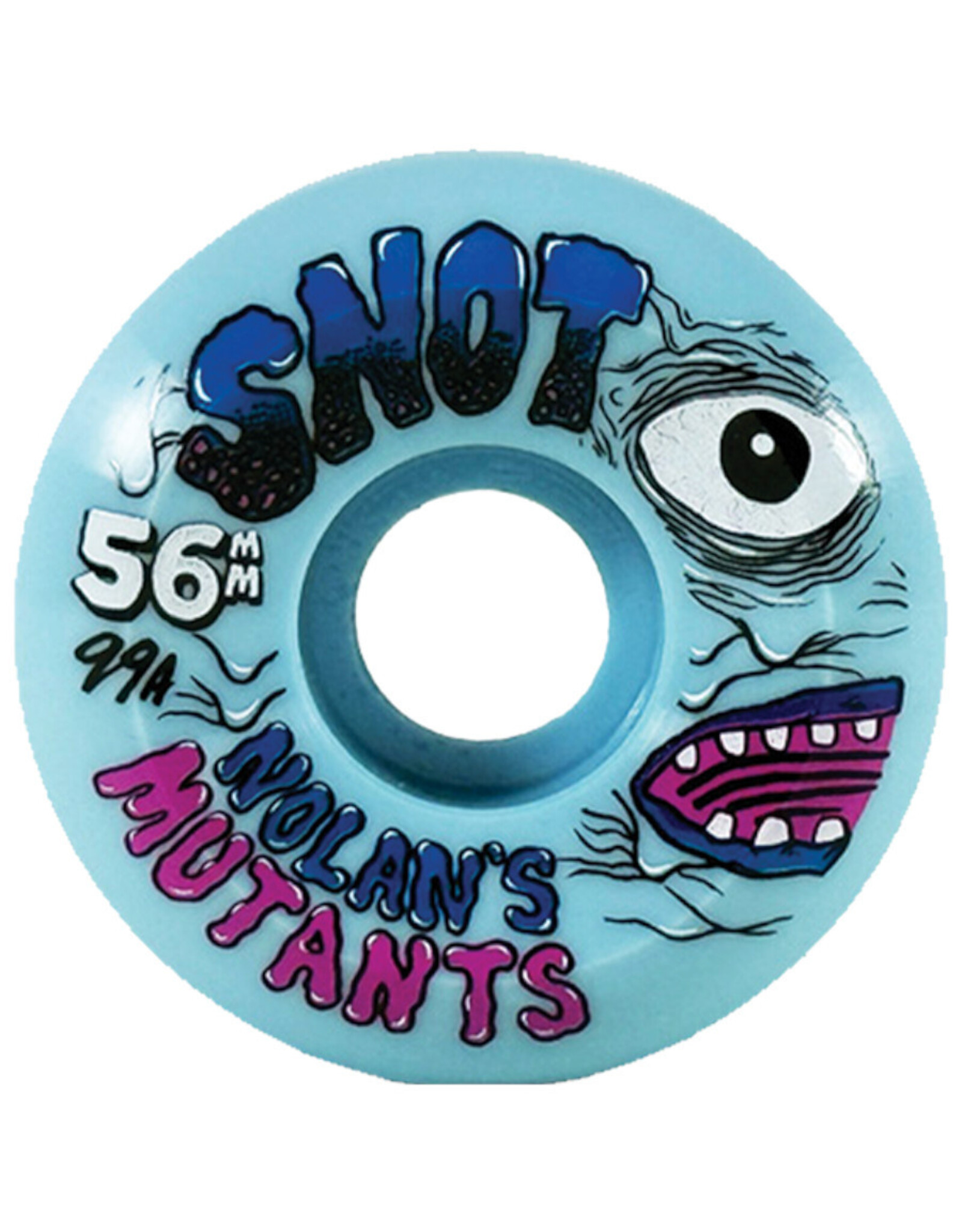 Snot Snot Wheels Nolan's Mutations Conical Ice Blue (56mm/99a)