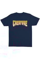 Creature Creature Tee Logo Heavyweight S/S (Navy/Pale Green)