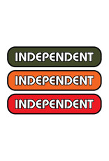 Independent Independent Sticker B/C Groundwork Assorted (4")