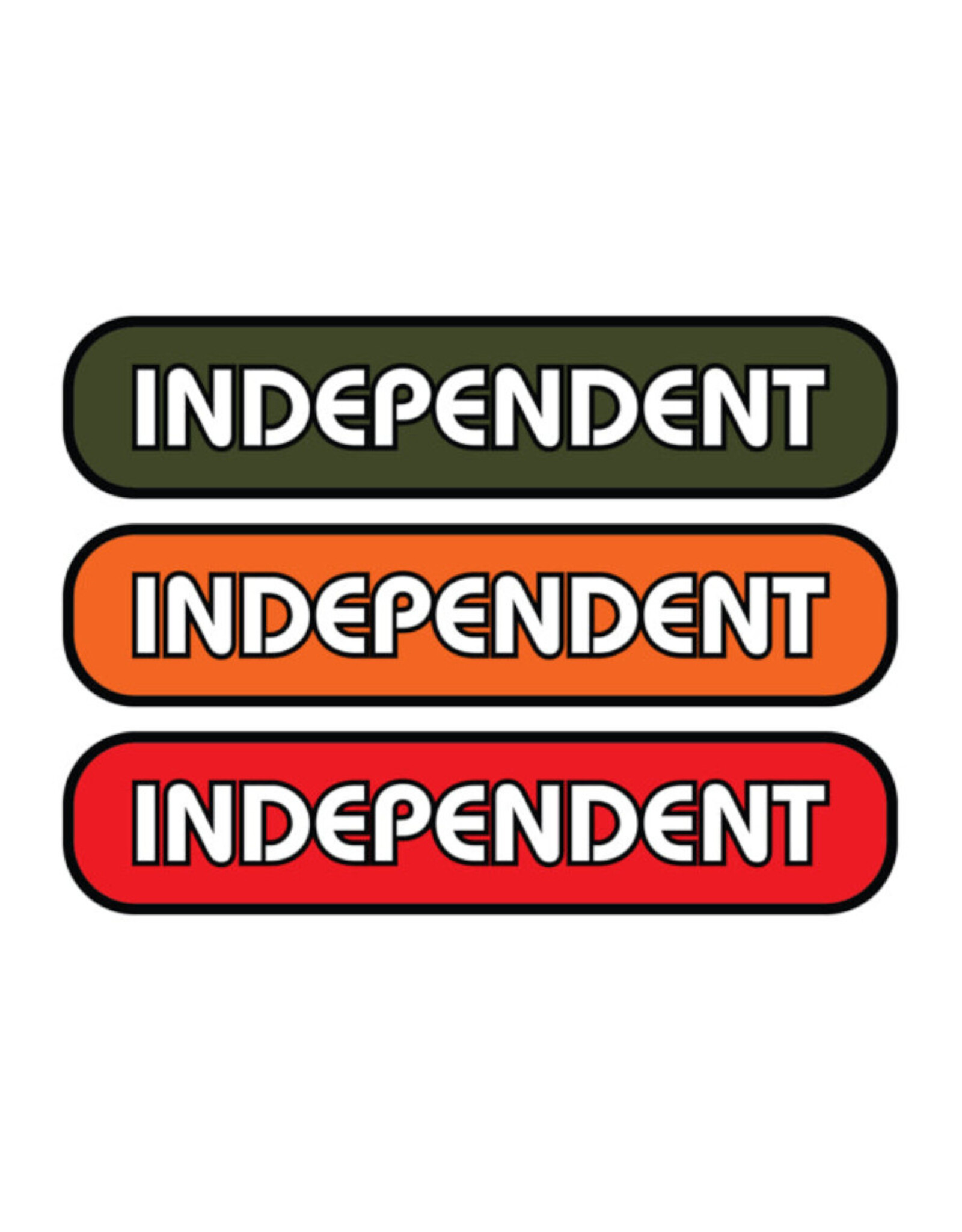 Independent Independent Sticker B/C Groundwork Assorted (4")