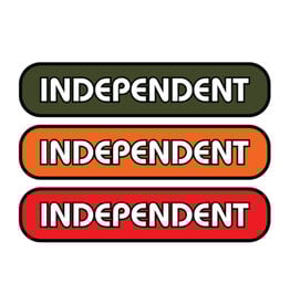 Independent Independent Sticker B/C Groundwork Assorted (4")