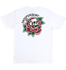Independent Independent Tee Dressen Skull Rose Heavyweight S/S (White)