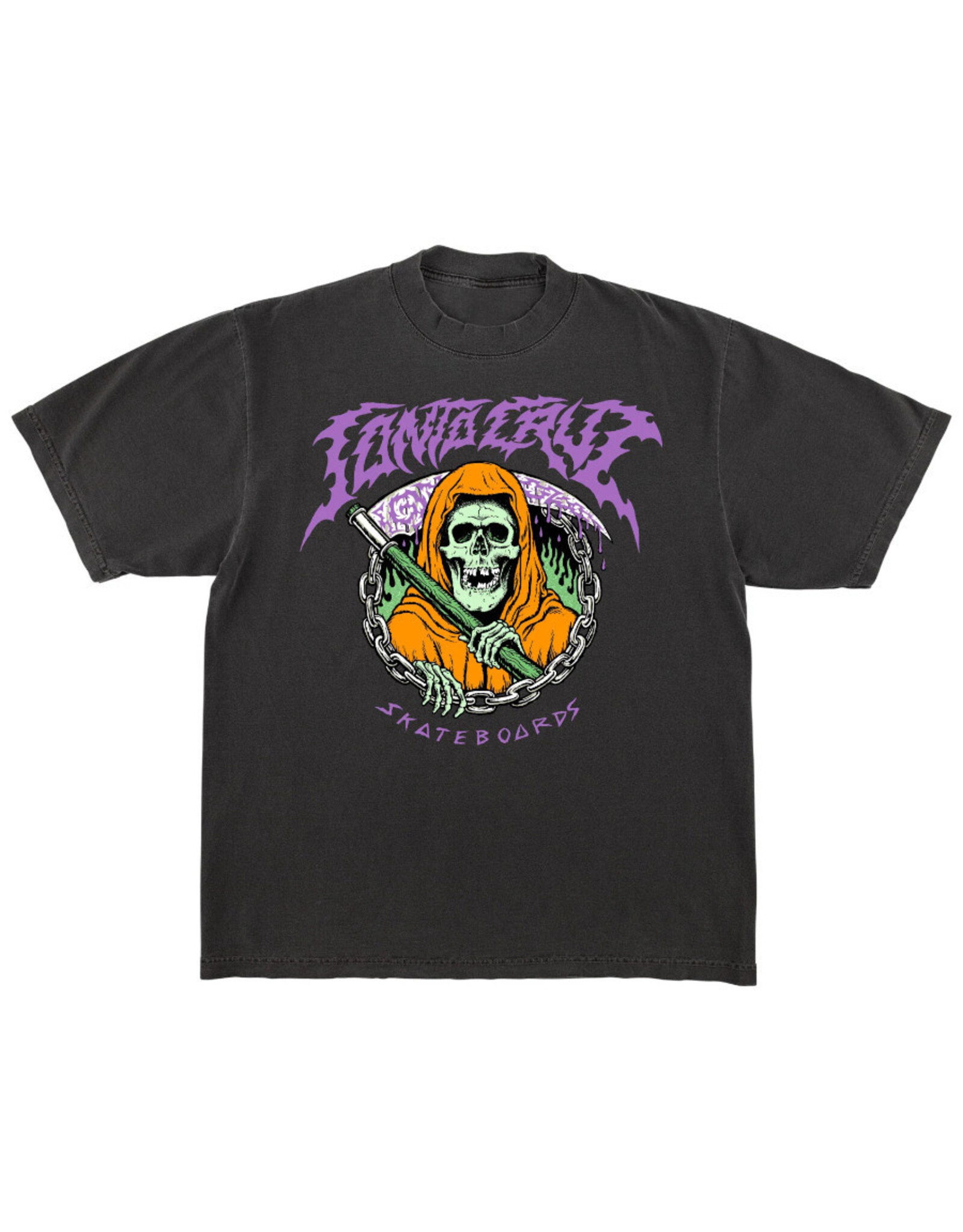 Santa Cruz Santa Cruz Tee Out Of Time Heavyweight S/S (Shadow)