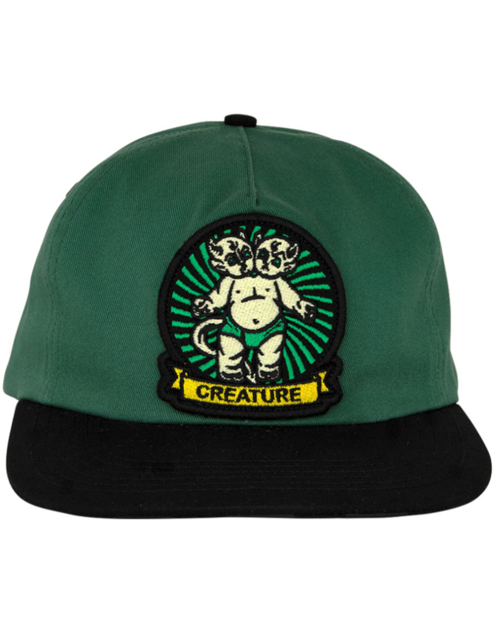 Creature Creature Hat Sideshow Unstructured Snapback (Green)