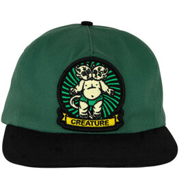 Creature Creature Hat Sideshow Unstructured Snapback (Green)