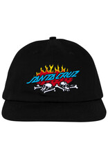 Santa Cruz Santa Cruz Hat Salba Voodoo Pit Unstructured Snapback (Black)