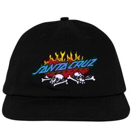 Santa Cruz Santa Cruz Hat Salba Voodoo Pit Unstructured Snapback (Black)