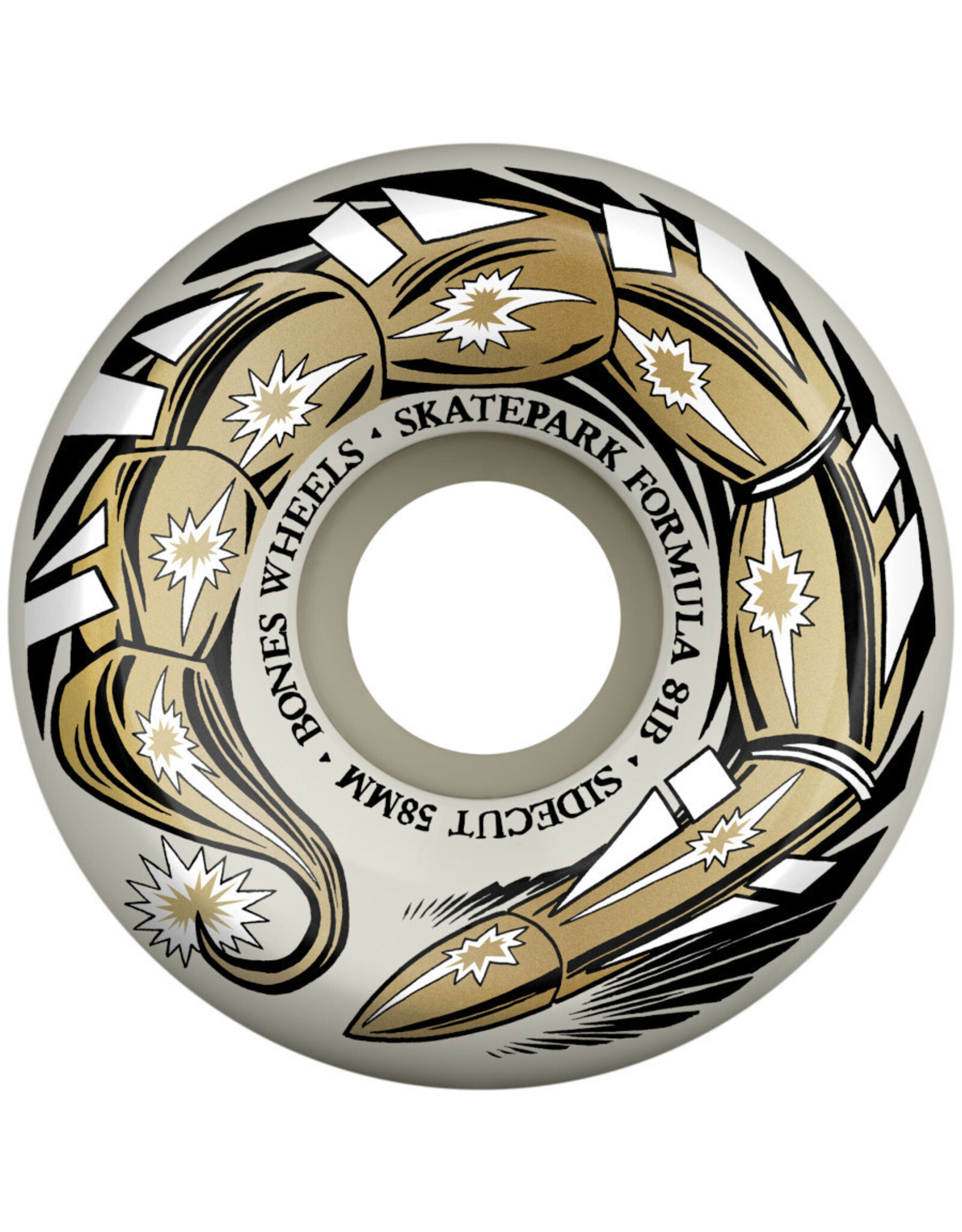 Bones Bones Wheels SPF Scorpeedo P5 Sidecut White (58mm/81b)