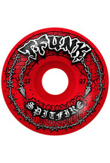 Spitfire Spitfire Wheels Formula Four T-Funk Raw Radial Full Red (57mm/97d)