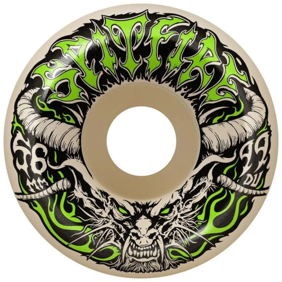 Spitfire DEMONGATE 56mm99a ウィール 4個セット Spitfire Wheels Formula Four Team Demon Redux Conical Full (56mm