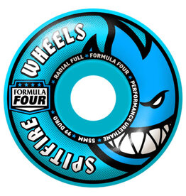 Spitfire Spitfire Wheels Formula Four Radial Full Blue (55mm/99d)